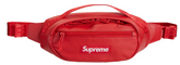 Leather Waist Bag Red