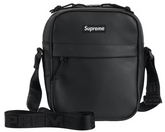 Leather Shoulder Bag Black