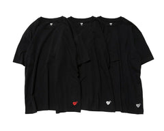 3 Pack T Shirt Set Black