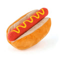 Hot Dog Plush Dog Toy