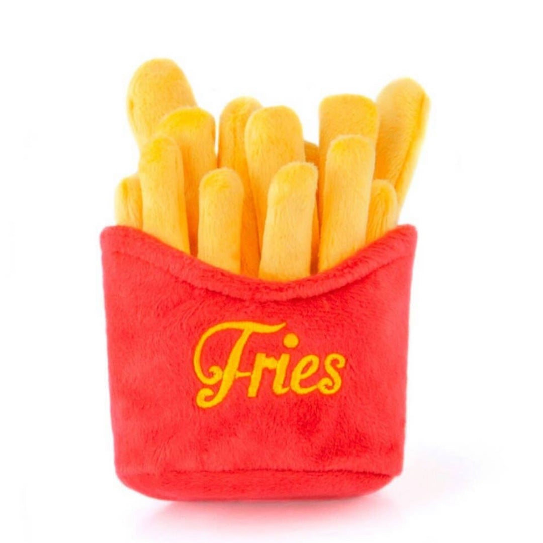 French Fries Plush Dog Toy
