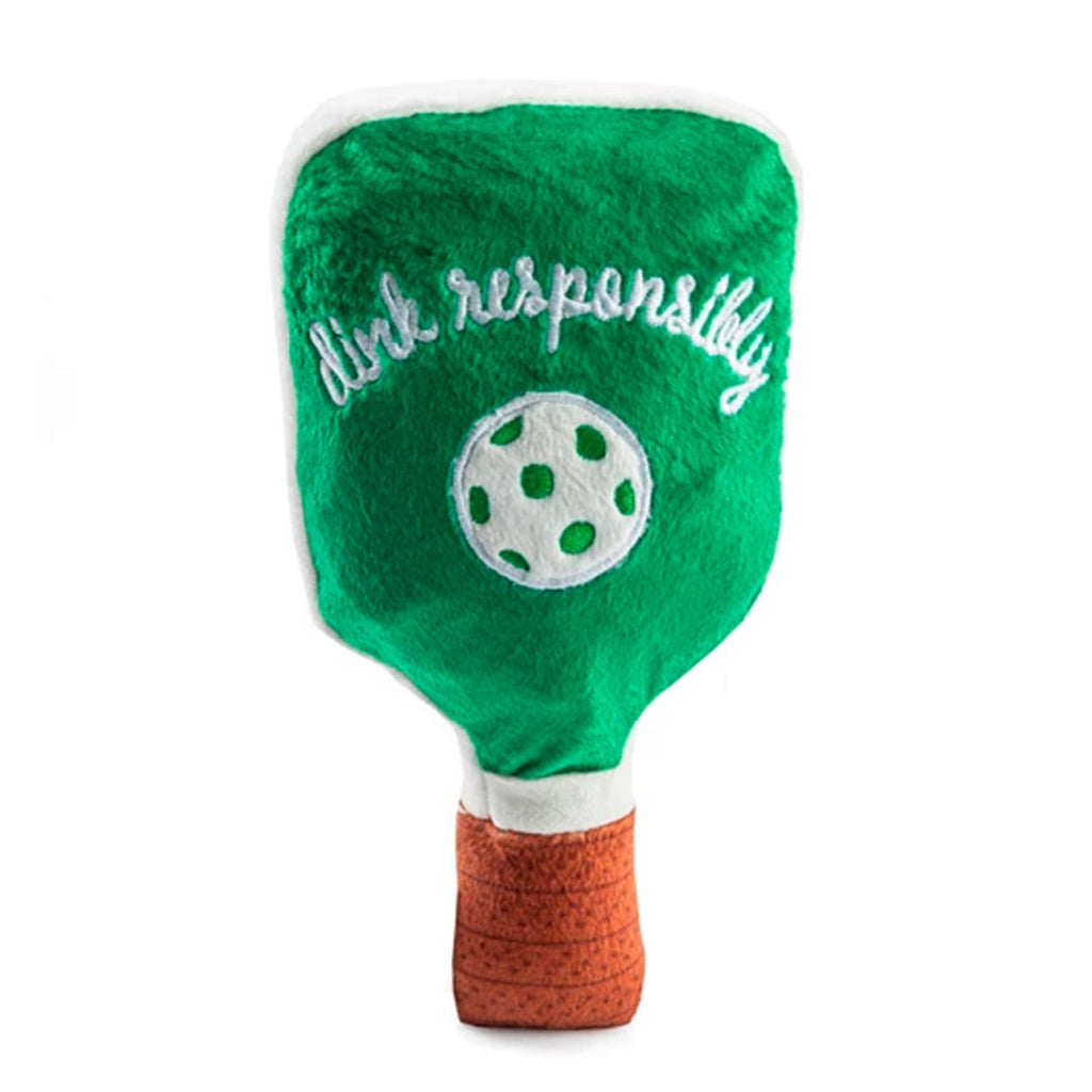 Green Stripe Pickleball Paddle - Dog Toy