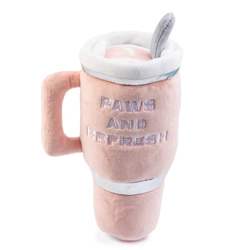 Pink Snuggly Cup - Dog Toy