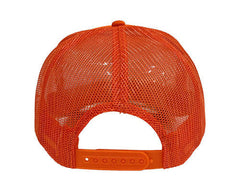 Don't Trip Embroidered Trucker Hat Orange