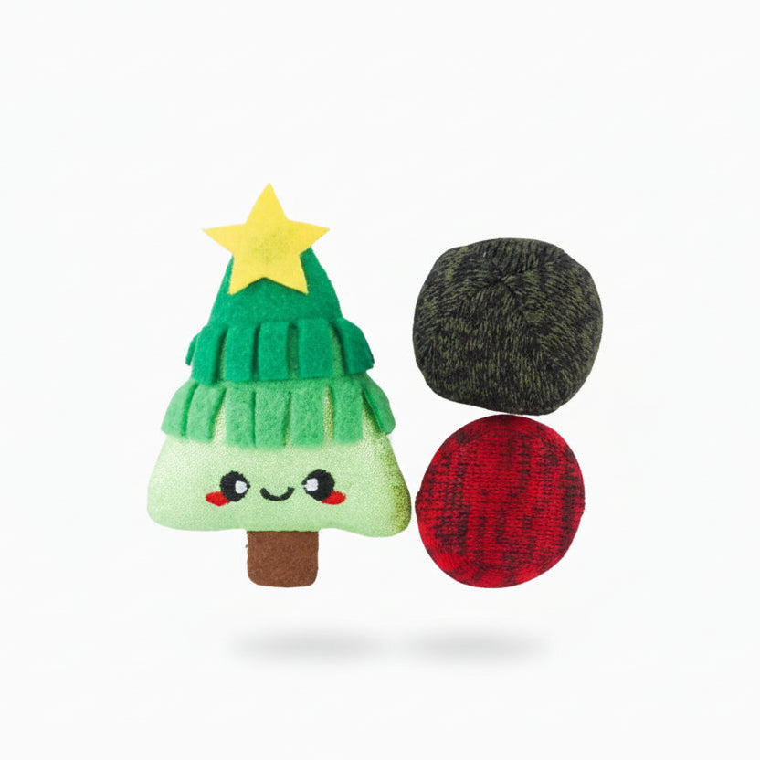 Holiday Feline - Xmas Tree Catnip Toy