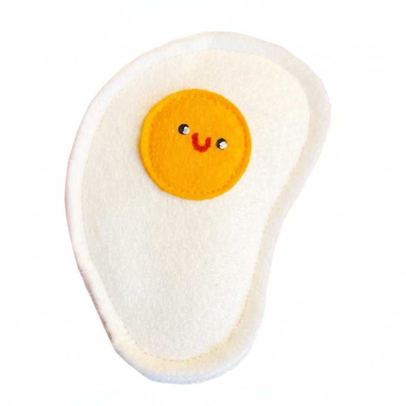 Fried Egg - Catnip Cat Toy