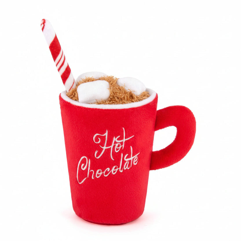 Ho Ho Ho Hot Chocolate Plush Dog Toy