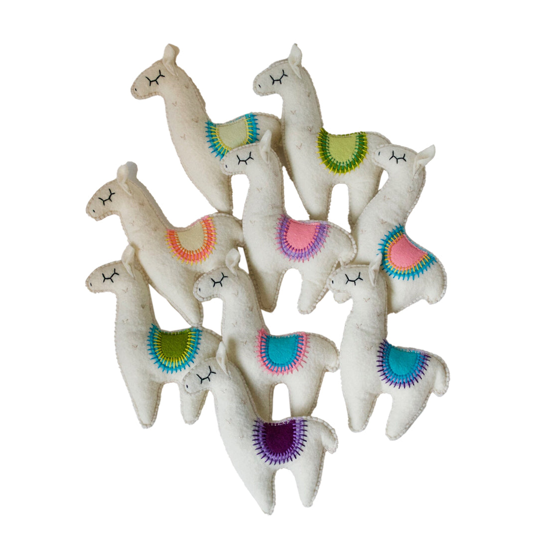 Llama - Catnip/Silvervine Cat Toy