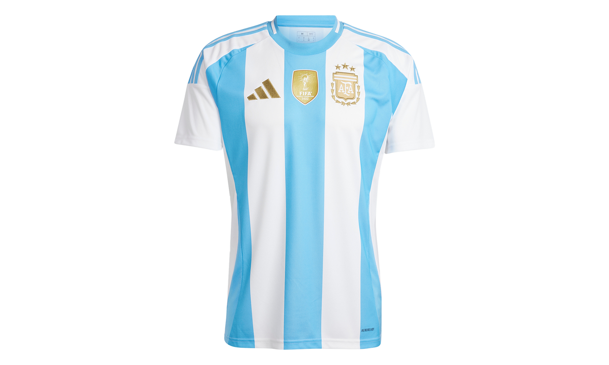 Argentina 24 Home Jersey "White / Blue Burst" IP8409