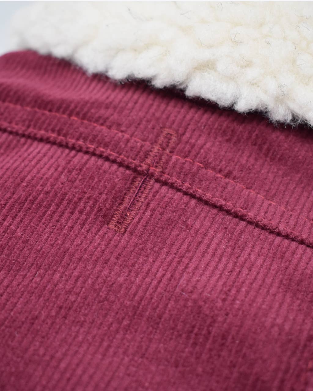 Modern Classic Coat - Merlot Corduroy