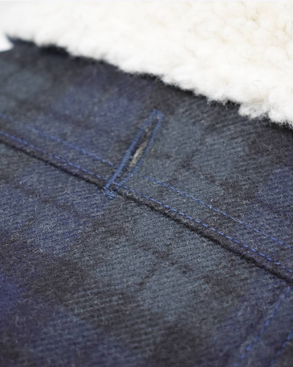 Modern Classic Coat - Navy Plaid