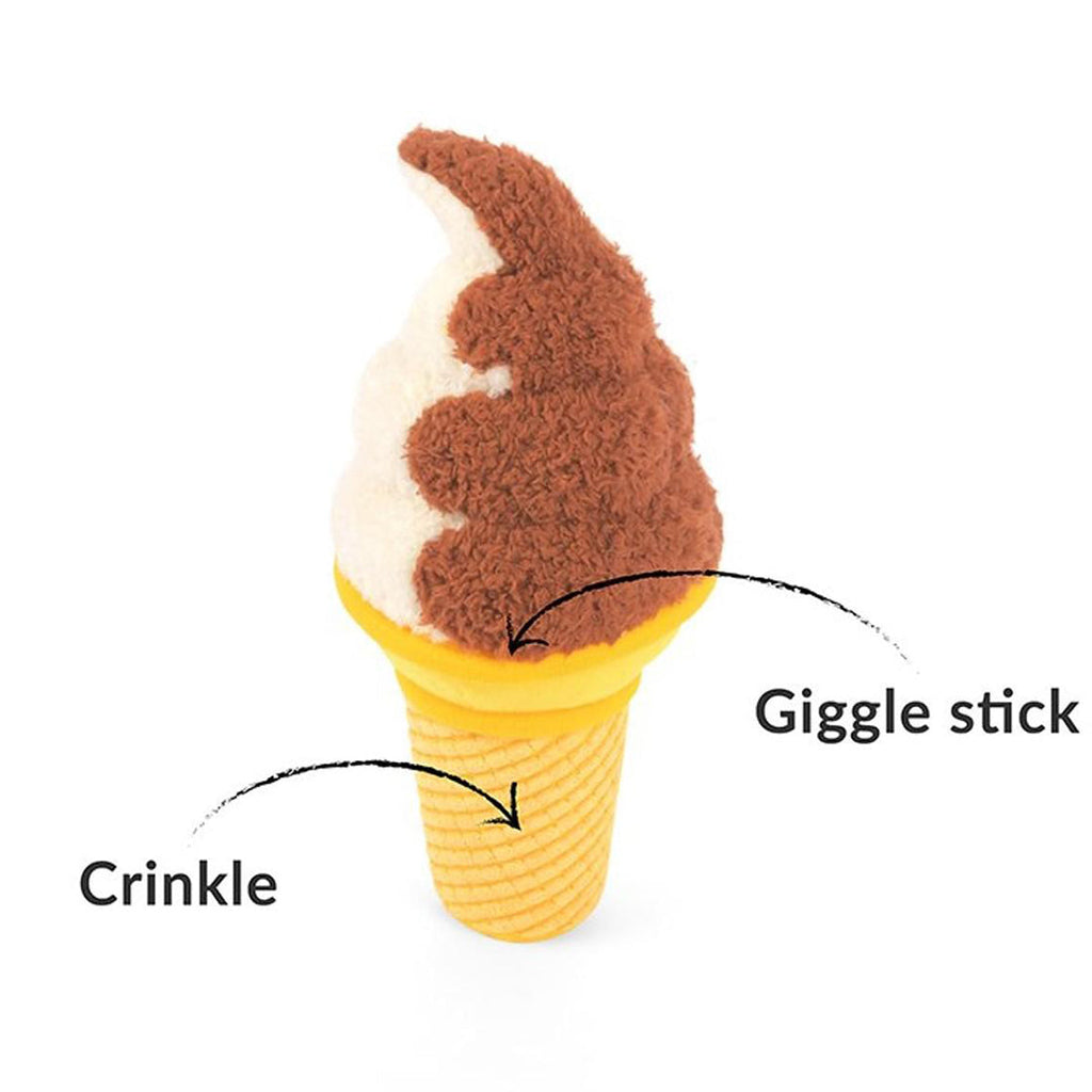 Swirls n Slobbers Soft Serve - Dog Toy
