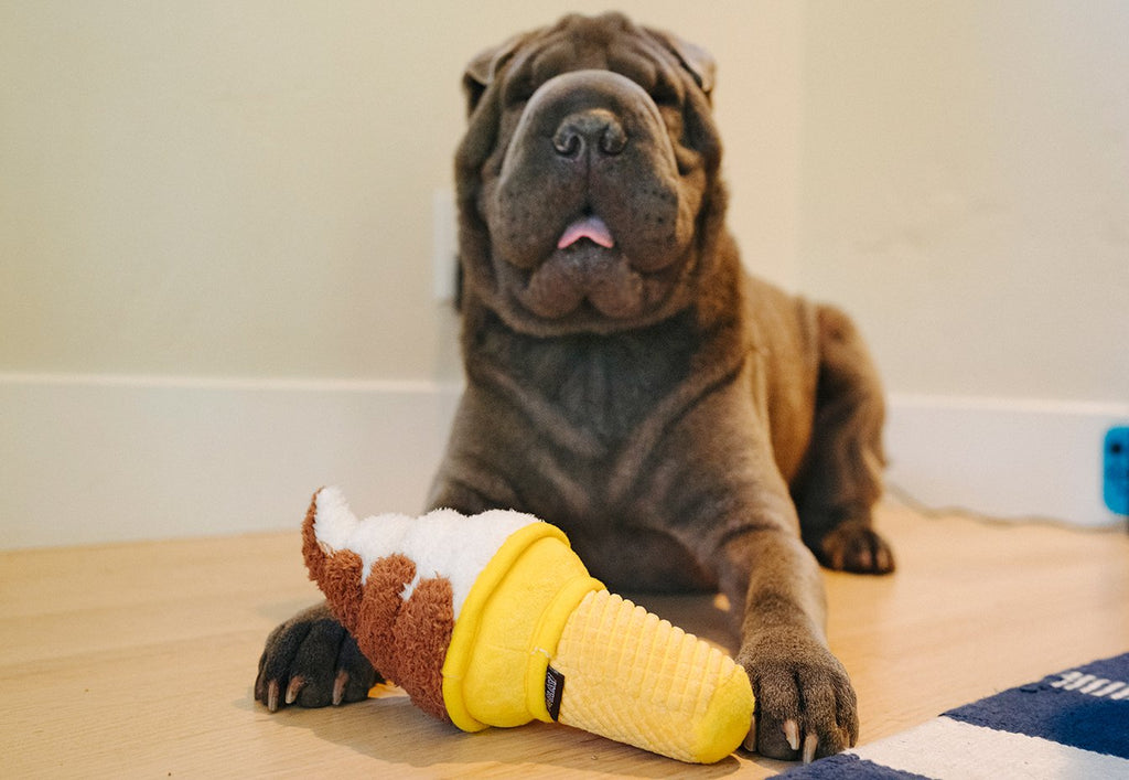 Swirls n Slobbers Soft Serve - Dog Toy